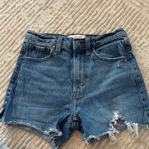 Abercrombie & Fitch Classic Blue Jean Shorts